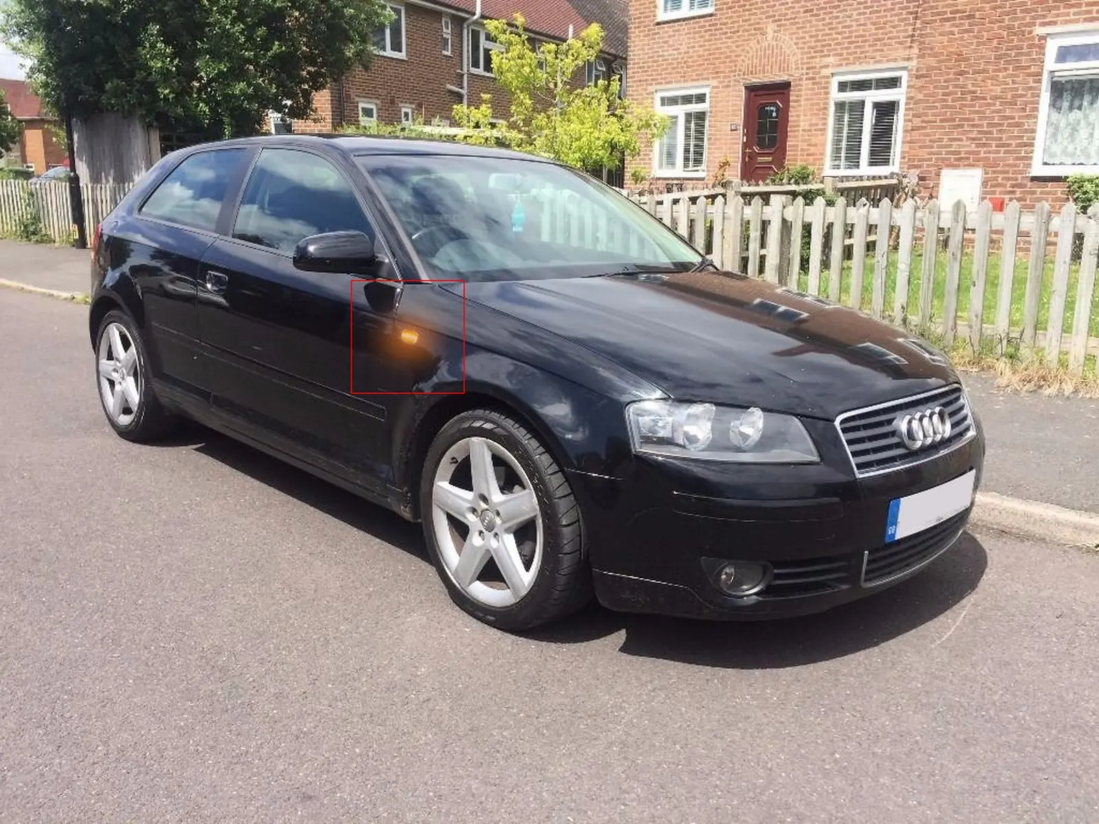 

ANGRONG Clear lens LED Side Marker Signal Light For Audi A3 A4 A8 SEAT Ibiza Leon Skoda