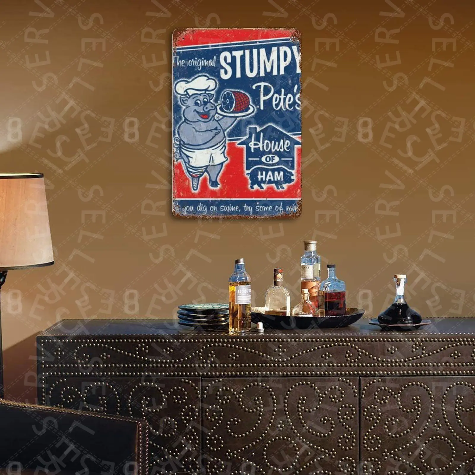 

Food Ads Tin Signs Retro Plaque Home Decor Wall Sticker Iron Art Poster Plates 20x30cm