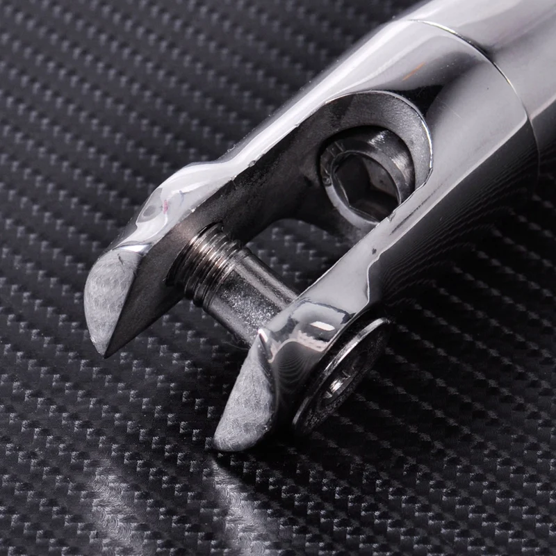 1 шт. Нержавеющая сталь якорь 1/4 Inch 5/16 дюймов Цепь 360 градусов Поворотный