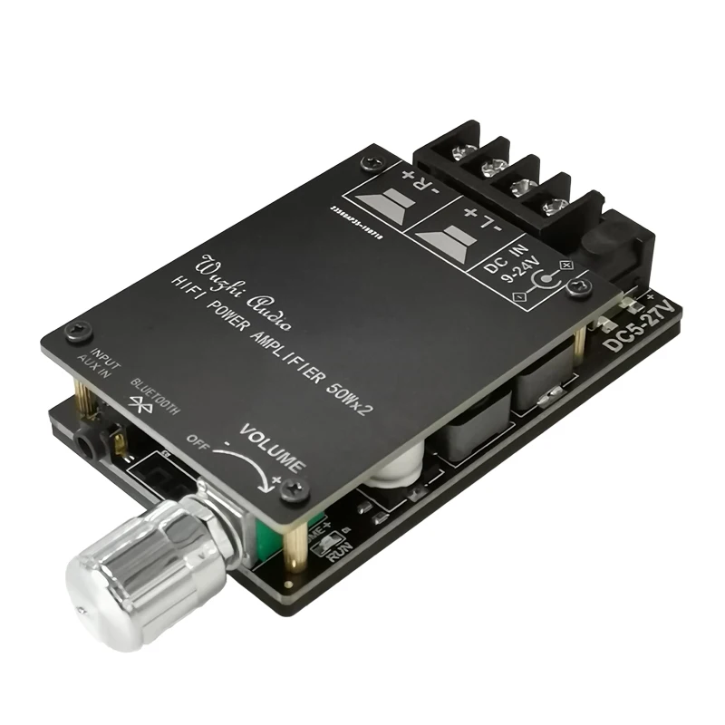 2*100 Вт TPA3116D2 аудио усилитель мощности Bluetooth-совместимый 5 0 стерео HiFi Класс D