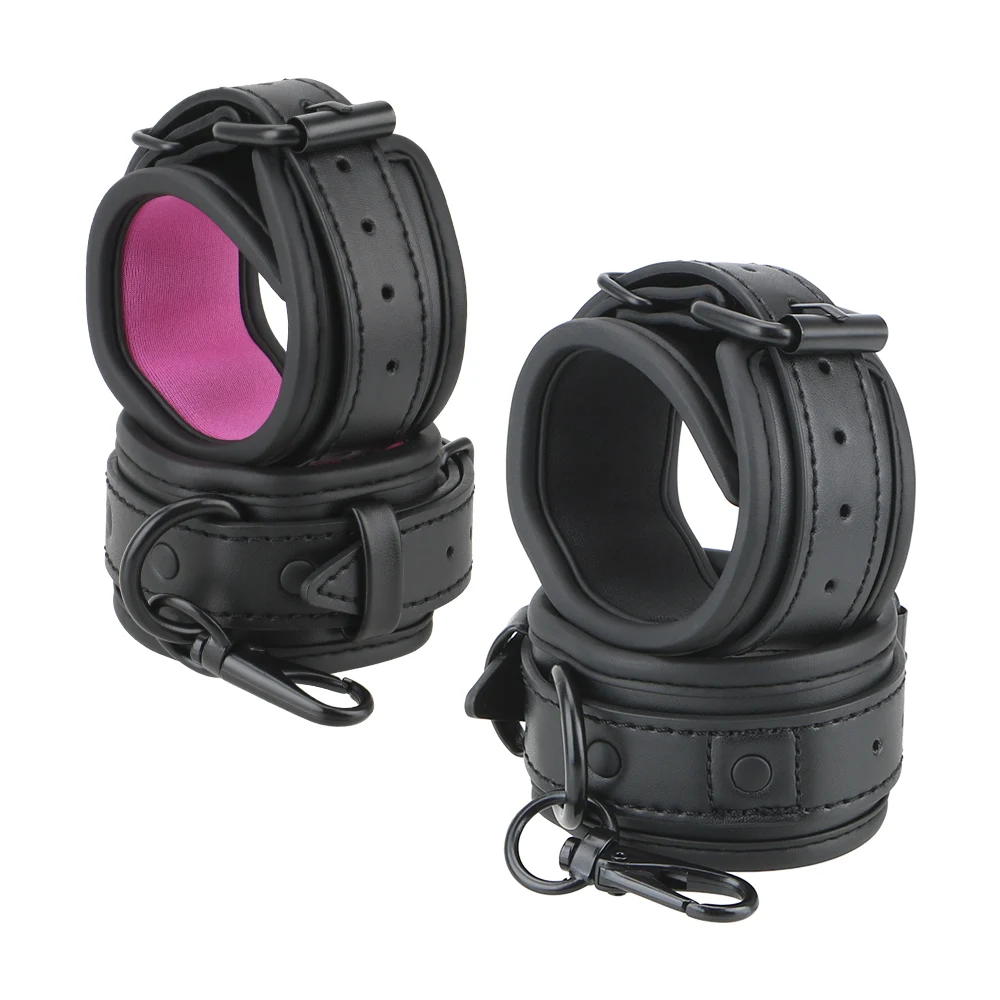 Наручники из искусственной кожи секс-игрушки для пар инструменты взрослых игр