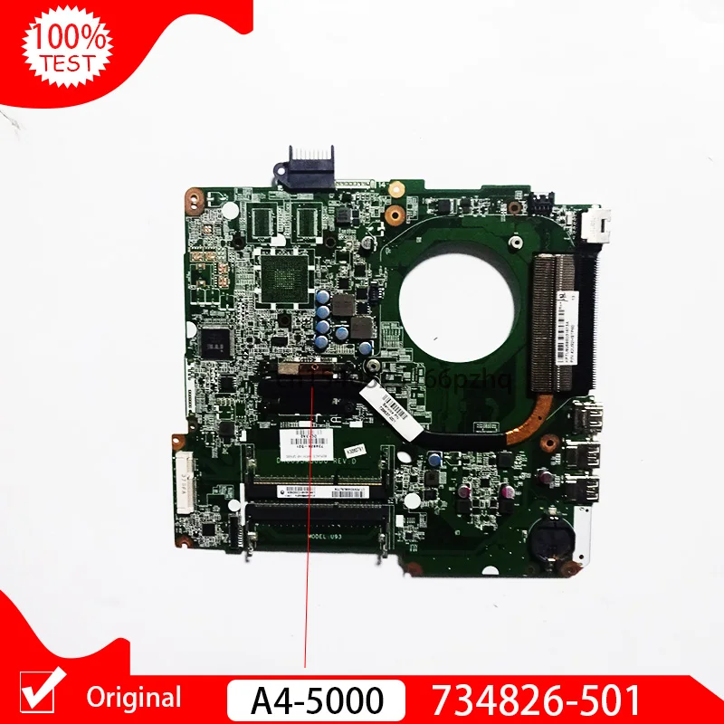 Оригинальная материнская плата для ноутбука 734826-001 734826-501 DA0U93MB6D0 U93 HP Pavilion 15 15Z 15-N