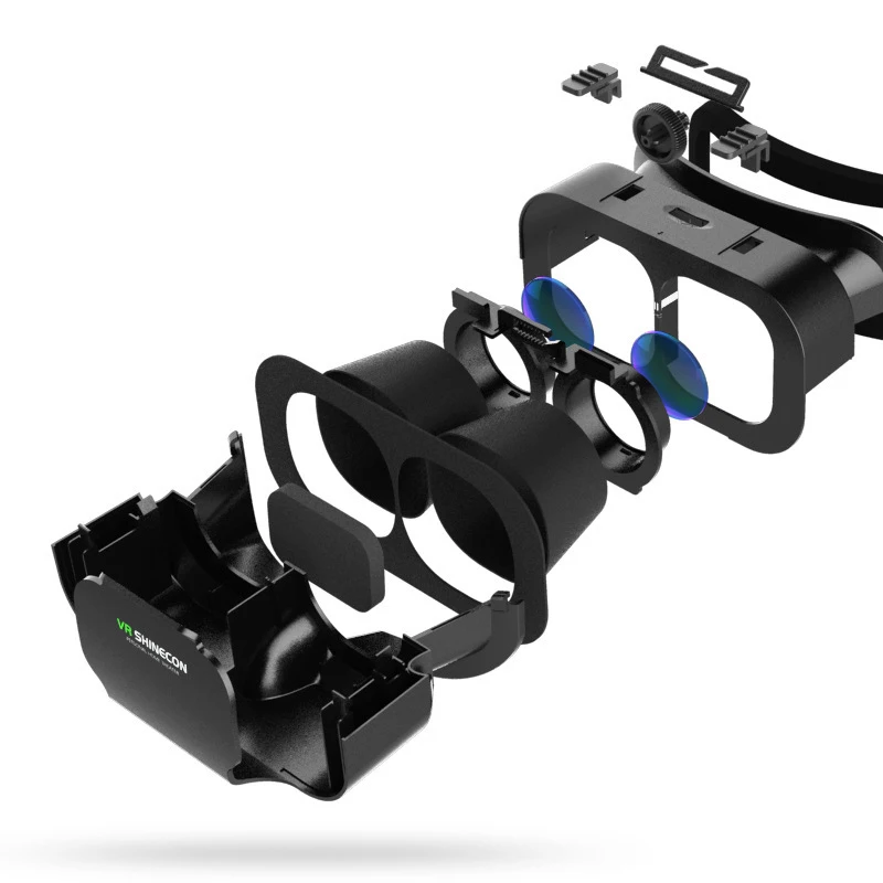 VR Shinecon 5th Generations Glasses 3D Virtual Reality Lightweight Portable Headset Stereo | Электроника