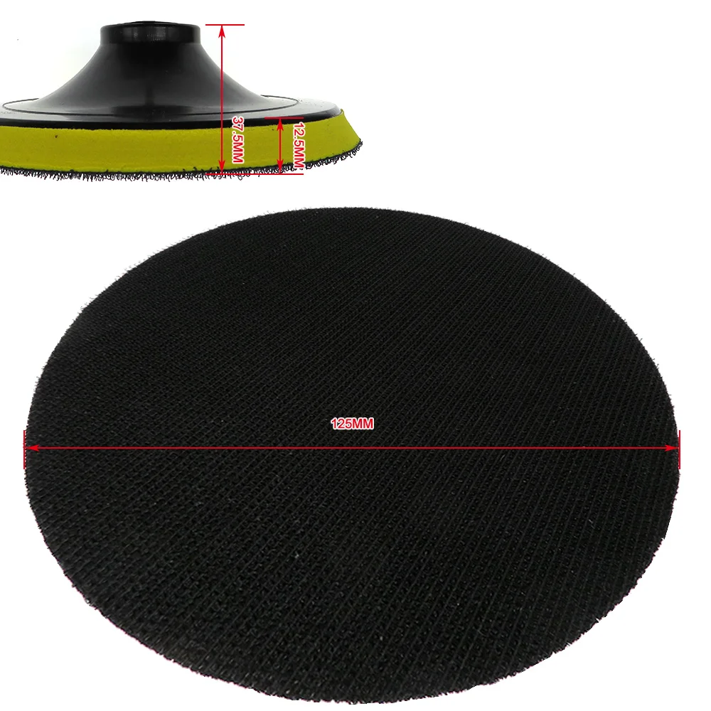 

Вращающаяся шлифовальная подложка 3/4/5/6/7 дюймов, полировальная насадка на липучке для шлифовальных дисков M10/M14, насадка-адаптер для сверла