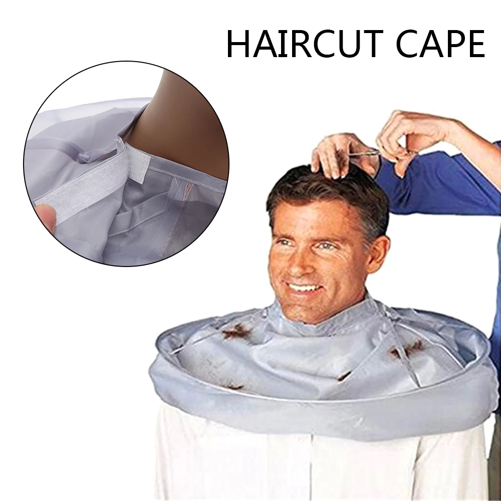 

1PC Waterproof Hair Cutting Cape Cloak Foldable Haircut Scarf Salon Haircut Tool Perm Hair Cutting Trimming Cover