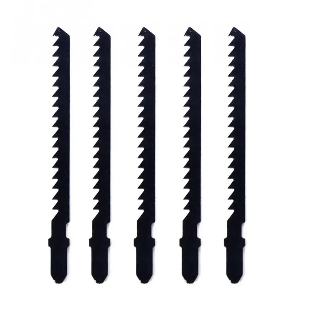 5pcs/lot T144D/T244D 74mm High Carbon Steel Jig Saw Set Fast-Cutting Reciprocating Jigsaw Blade For Wood Board Plastic Cutting - купить по