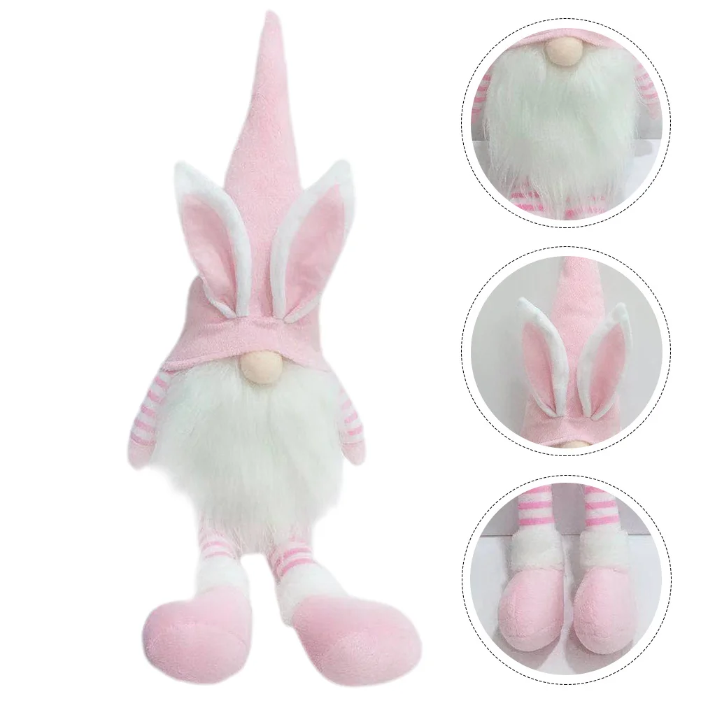 

1Pc Bunny Gnome Doll Easter Bunny Gnome Swedish Bunny Gnome Desktop Ornament