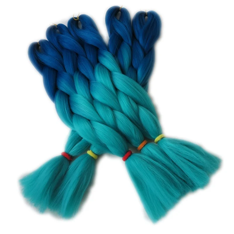 #18 Desire for hair 24 дюйма 100 г bling Блестки для волос mix большие синтетические косы плетение волос для наращивания - Цвет: #18