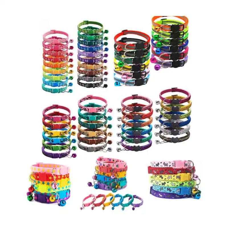 

Ошейник для кошек, 180 шт., ошейник для кошек, ошейник для собак, регулируемый ошейник