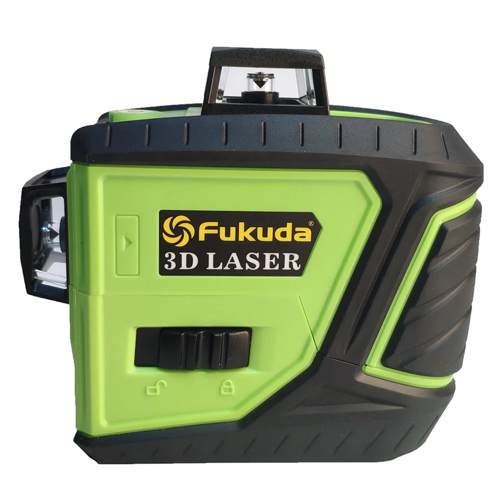 Лазерный 3d уровень Fukuda green самонивелирующийся лазерный 360 горизонтальный и