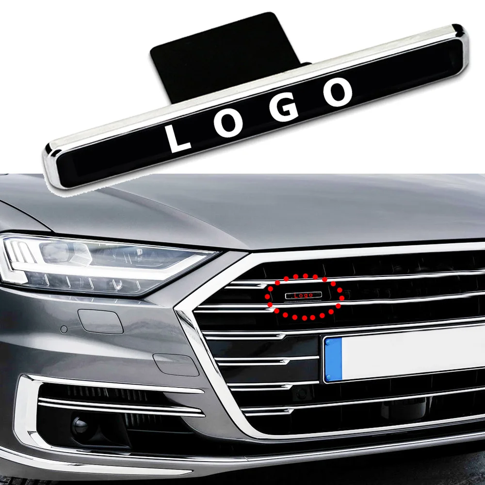 Переднее крыло автомобиля для Audi Спортивная наклейка с логотипом Silne A1 A2 A3 A4 A5 A6 A7