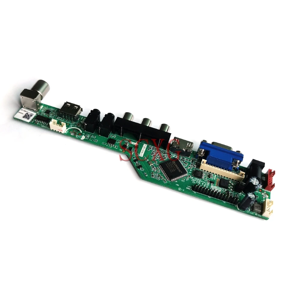 

Analog signal VGA USB AV HDMI-compatible Display controller drive board For B101EW05/B101EW06 1280*800 Kit LVDS 40-Pin LED LCD
