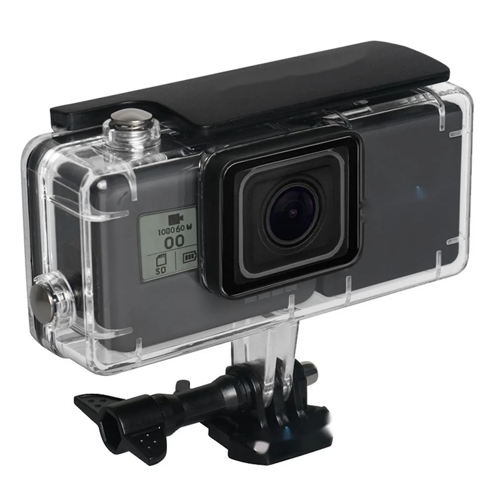 Цена Для GO PRO 5/6/7 Black Gopro7 Black Action Camera Fashion Водонепроницаемый чехол с задней застежкой батарея Защитная сумка для камеры Сумки