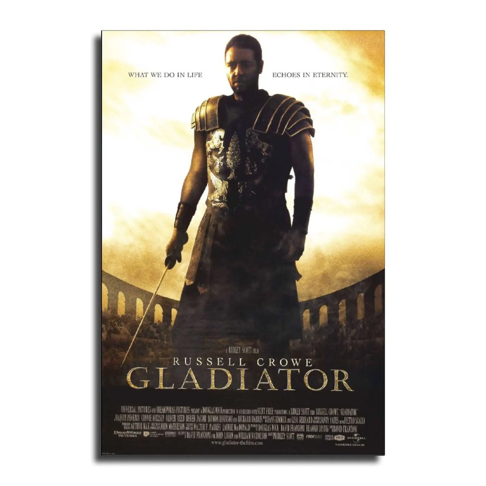 Римский общий Гладиатор Рассел Кроу холст художественный плакат и Настенная