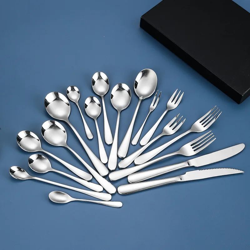 

Dinnerware Sets Spoon/Fork/Knife Kit Western Metal Stocked
