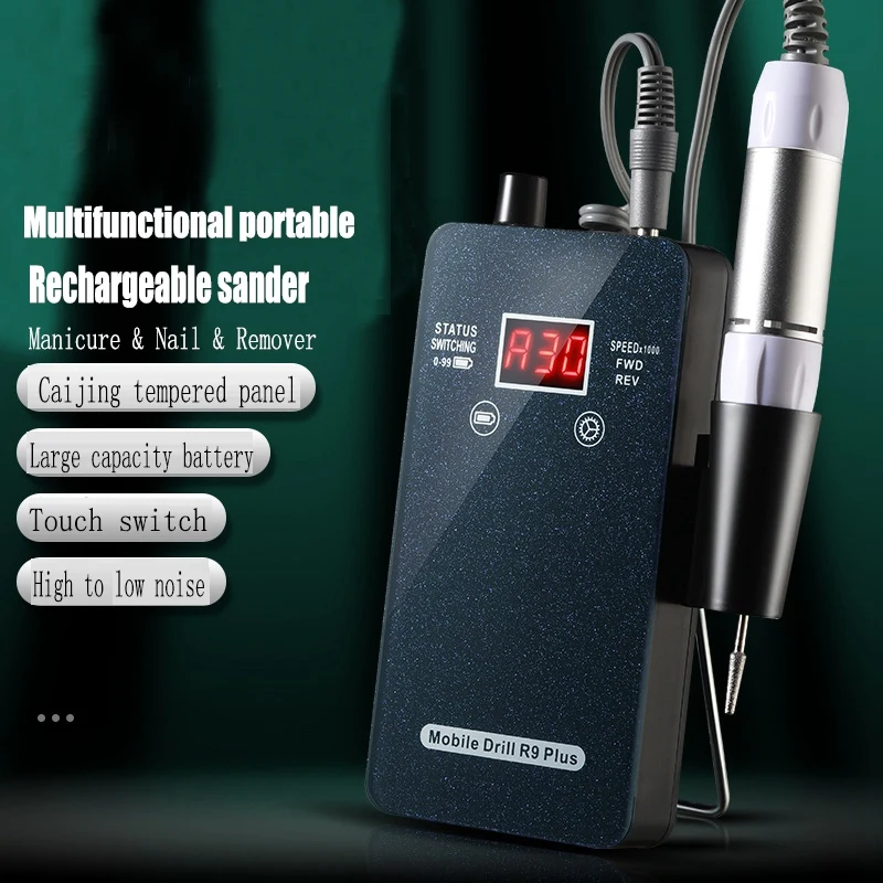 Пресс Sn полировщик для ногтей 30000 об./мин Электрическая дрель фрезерный станок