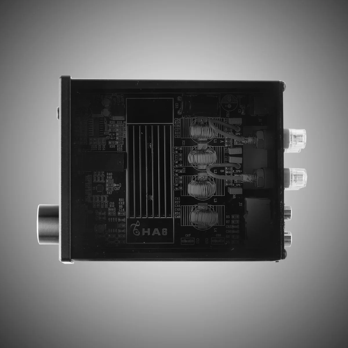 HA6 TPA3116D2 цифровой усилитель стерео 100 Вт Hi-Fi Настольный интегрированный ПК