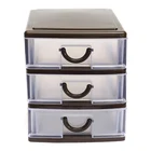 Ящик прочный пластиковый офисный стол настольный мусорный ящик косметический ящик стиль держатель коробка для хранения TB распродажа камод пластиковый