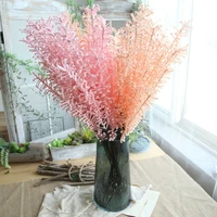 1pc artificial babys breath flower gypsophila fake silicone plant for wedding home hotel party decoration 8 colors