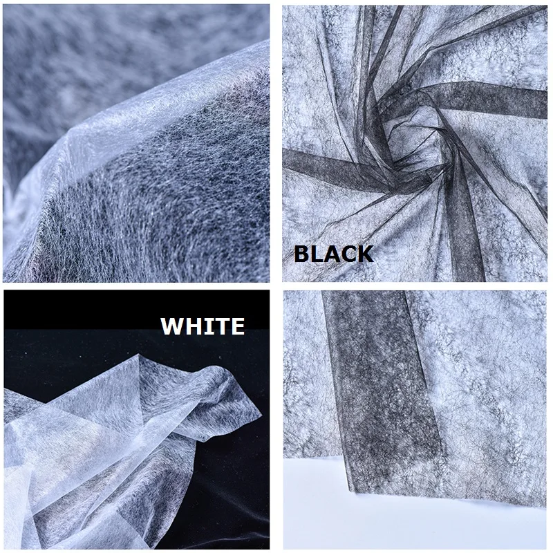 5M/Lot Non-woven Fusible Interfacing Double Faced Adhesive Easy Iron On Sewing Fabric Entretela Adhesiva Patchwork Interlinings Batting | Дом и