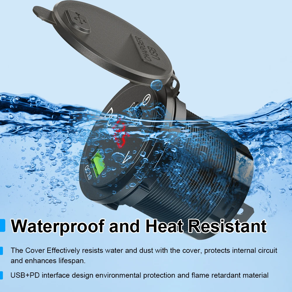 Автомобильное зарядное устройство Extractme прикуриватель 12 В вольтметр двойной