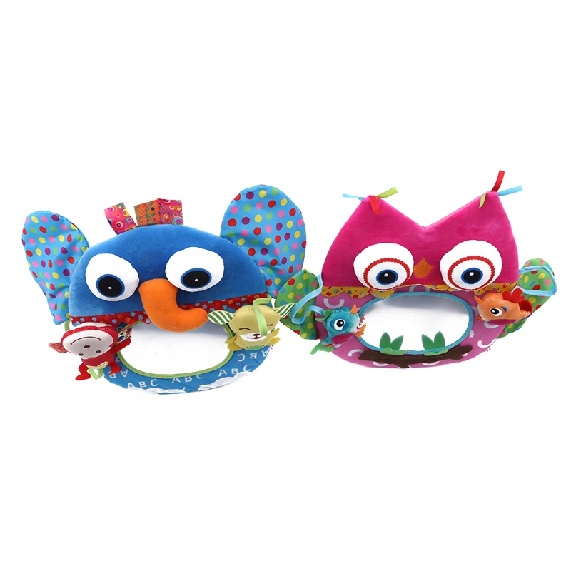 

BABY Safey Mirror Activity Toy for Infant Toddlers Elephant rattles educational toys baby toys 0-12 months Hot Selling