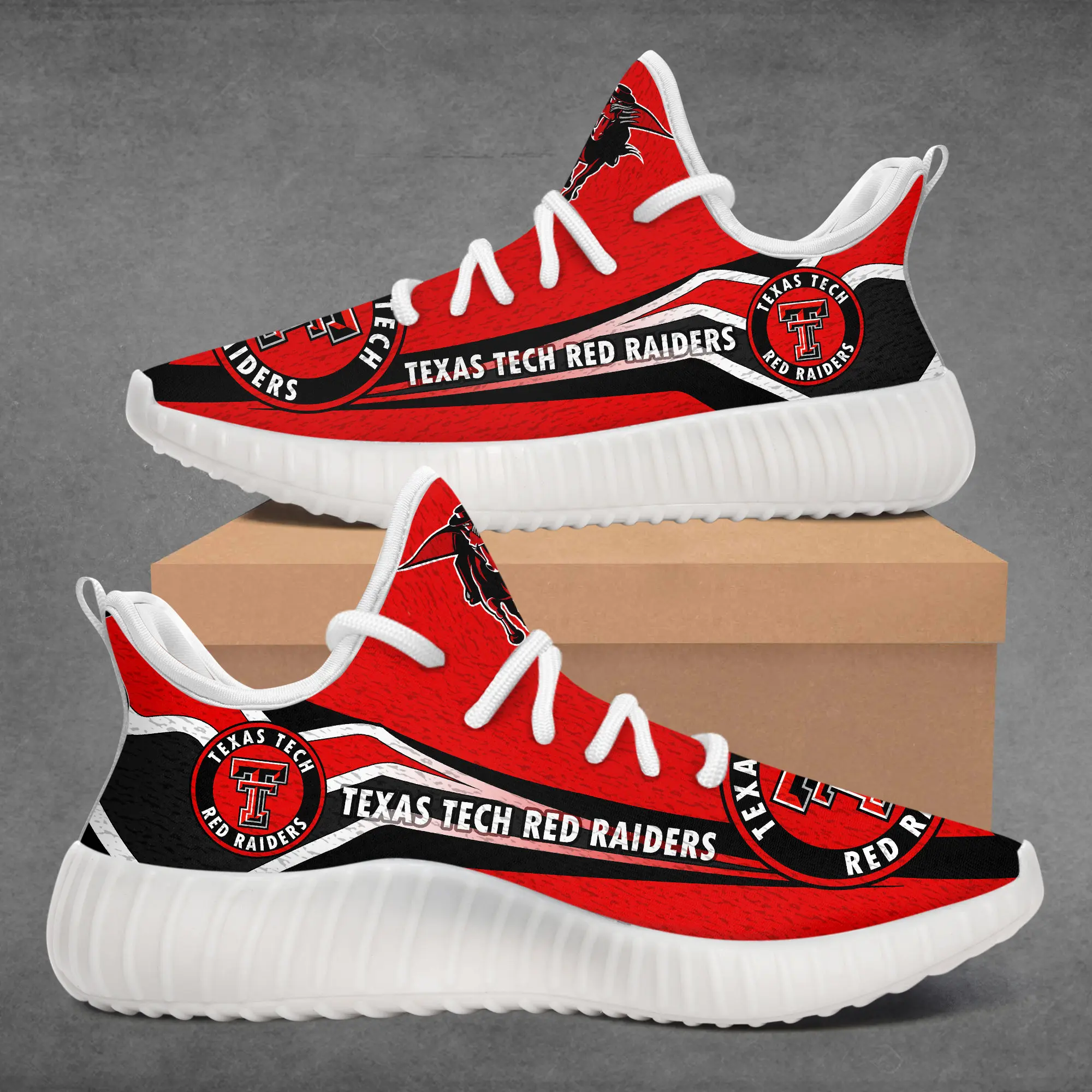 

Custom TEXAS-TECH-RED-RAIDERS Universe Theme Sneakers Running Shoes