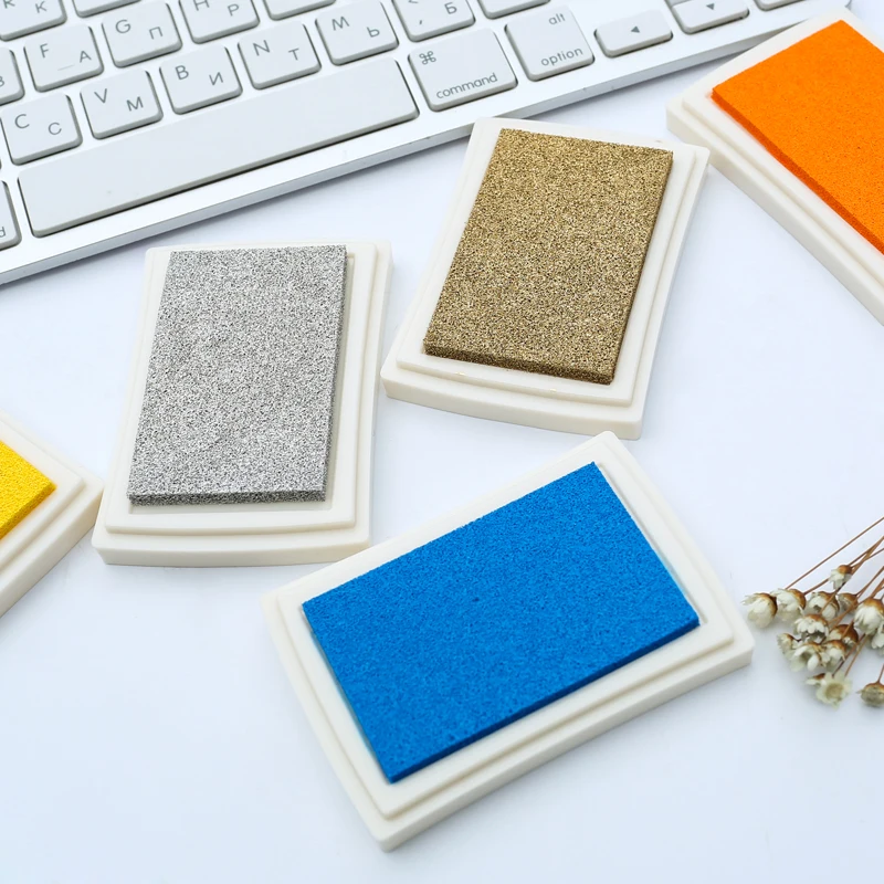 15 цветов Inkpad штамп планировщика Скрапбукинг силиконовые печать для дневника