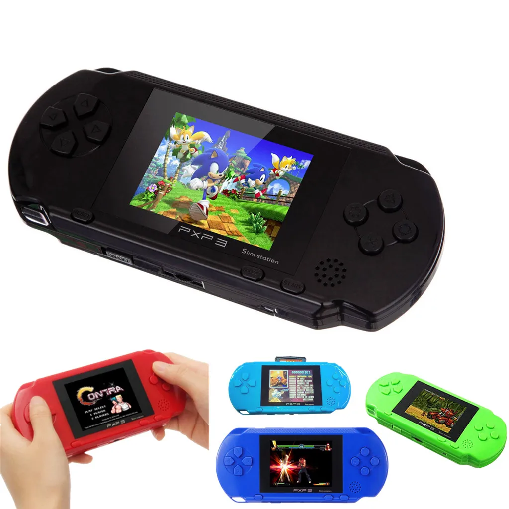 

Handheld Game Console 16 Bit Portable Classic Game Console LCD Retro Games Player PXP3 Remember Your Childhood Classic Games W*