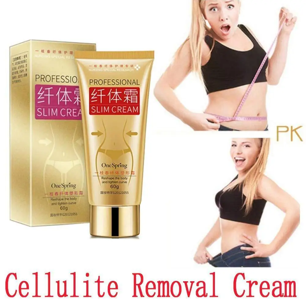 60 г Профессиональный тонкий крем для похудения тела имбирный против жира
