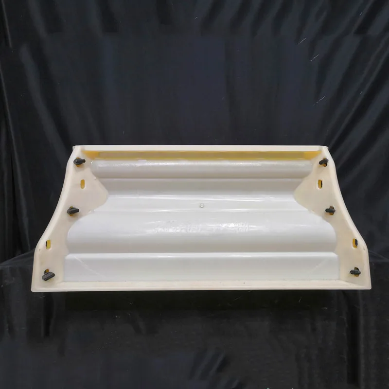 50cm/19.69in Buckle up/ Interlock Slots Body Plain, Leave/Flower&Star Top Molds For Square Concrete Cement Roman Pedestal Spare