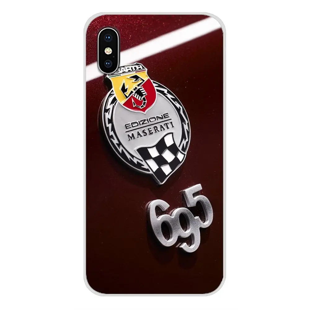 Аксессуары чехлы для телефонов Fiat Abarth логотип Samsung Galaxy S2 S3 S4 S5 Mini S6 S7 Edge S8 S9 S10E Lite Plus
