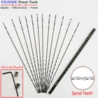Лезвия для прокрутки пилы, 12 шт., 130 мм, 5 # лезвий для спиральных зубцов, 8 видов лезвий для резьбы по дереву, 12 шт. с патроном A или B