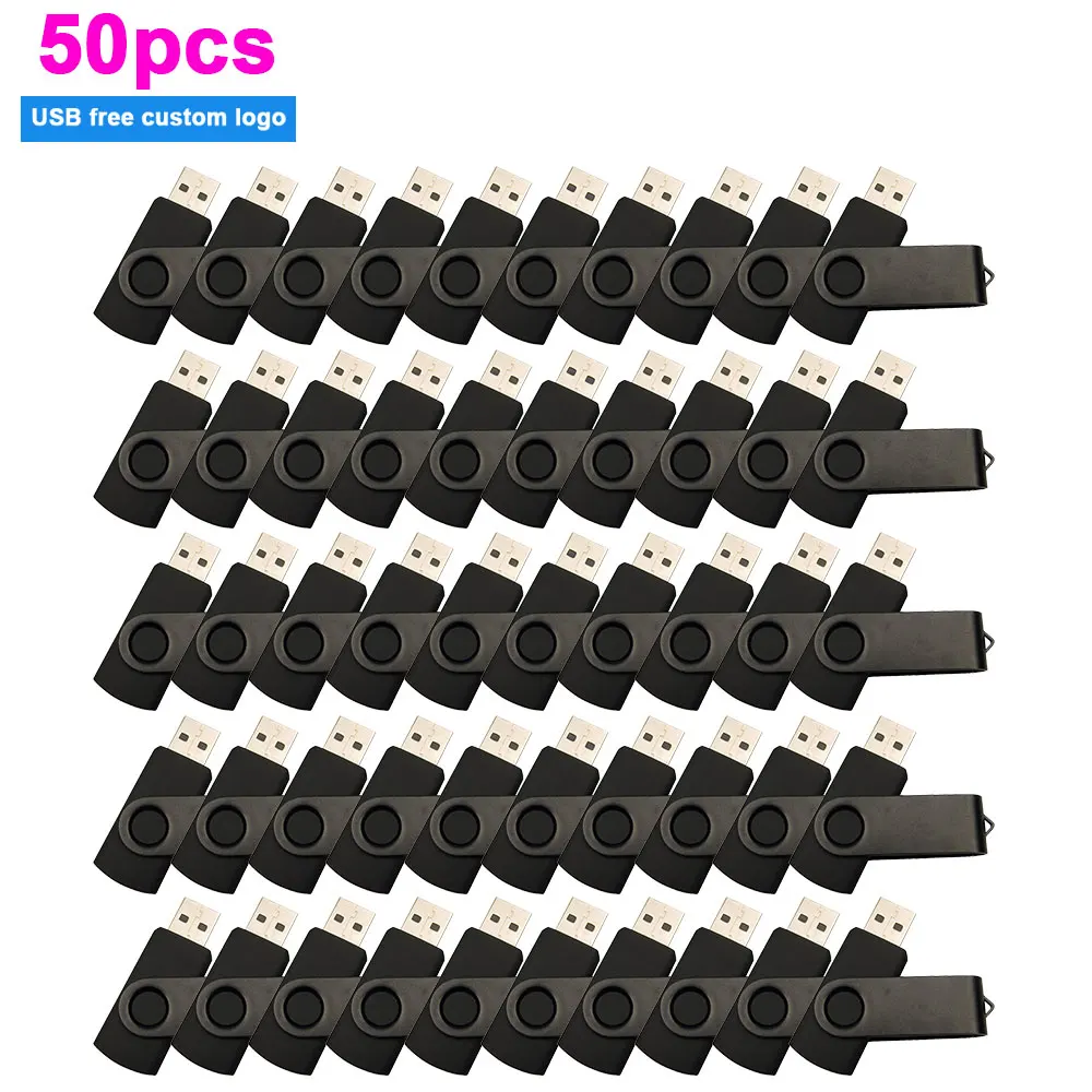 50 шт./лот бесплатная доставка металлический Usb флеш накопитель реальная емкость 4