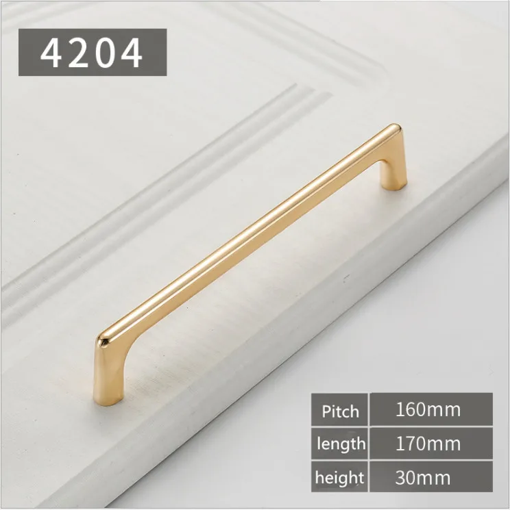 4204-160mm Ручки для мебели, ручки для ящиков, ручки для ящиков - Цвет: 4204-160mm