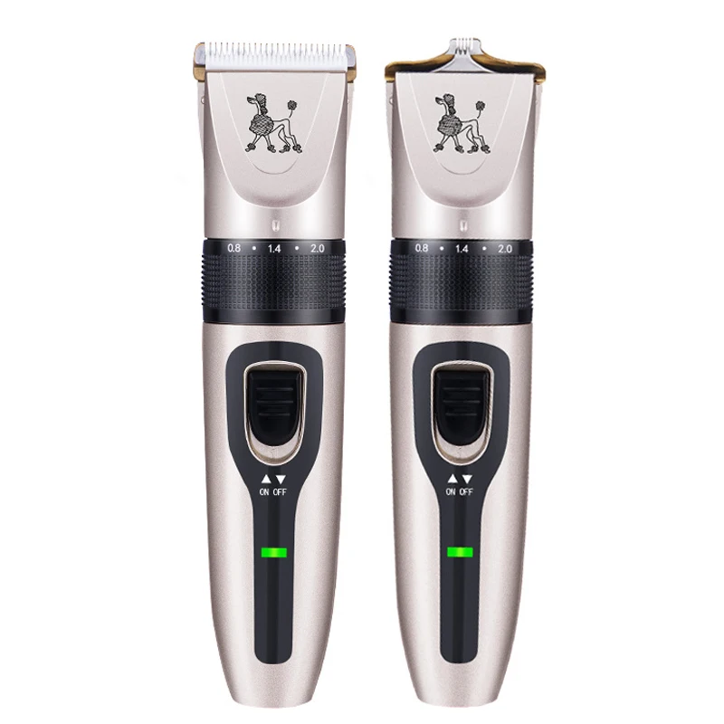 JX pet hair trimmer USB rechargeable hair clipper hair cutting machine dog hair trimmer cat long hair pet trimmer
