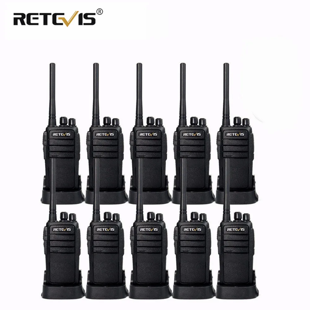 10 шт. Ручной радио иди и болтай Walkie Talkie S Retevis RT21 2,5 W 16CH UHF VOX скремблер Портативный 2 Way Радио для ресторан отеля Охота