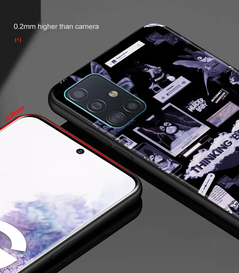 Мягкий силиконовый чехол из ТПУ для Samsung Galaxy A50 A10 A20 A30 A40 A70 A20S A20E A02S A12 | Мобильные