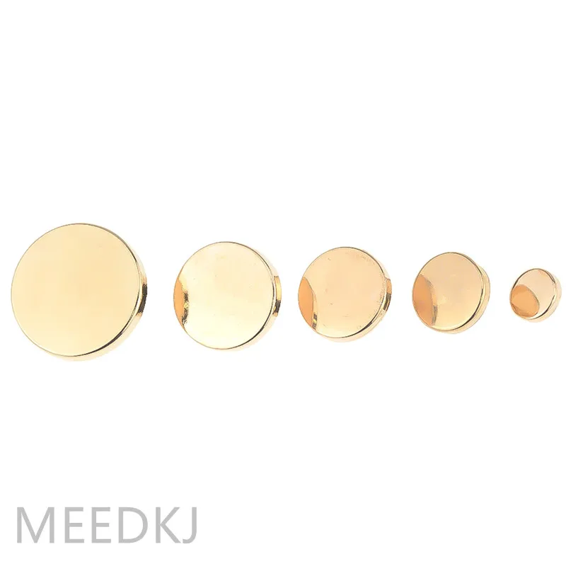 10 шт. трехцветных металлических кнопок кнопки из цинкового сплава используются