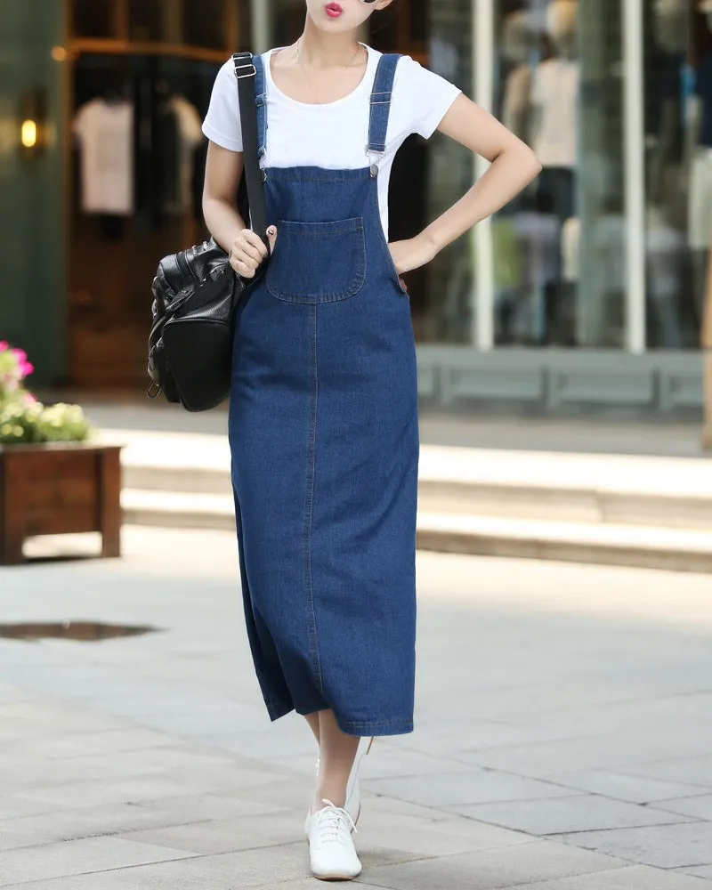 2019 летнее женское джинсовое платье без рукавов повседневное на бретелях