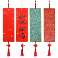 chinese batik rice paper card ornament half ripe xuan paper calligraphy watercolor painting decoration paper cards carta di riso
