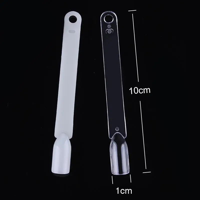 1Set False Nail Tips Fan Nature Nail Art Round Full Cover Display Practice Tools Fake Nails Manicure Acrylic UV Gel Polish