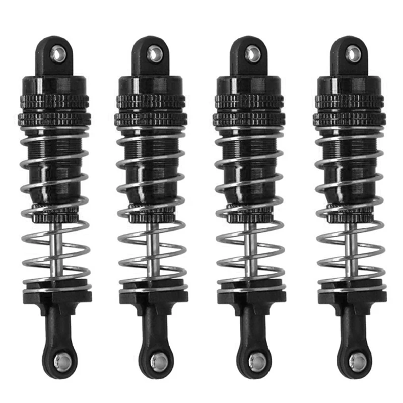 

2 Set for WLtoys 1:14 144001 RC Car Upgrade Parts Metal Steering Swing Arm Base C Rear Hub Seat Pull Rod, Black & Red