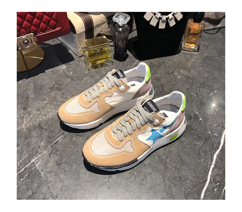 Кроссовки с граффити; женская спортивная обувь; Zapatos De Mujer; беговые кроссовки со шнуровкой; Ins; популярные потертые кроссовки; Женская обувь в стиле ретро