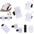 Для детей в возрасте от 7 до 14 лет мм8-15 мм поддельные ресницы лоток газа стенд индивидуального наращивания ресниц ручной пластины ресниц прививки подставка для палитры макияжа инструмент