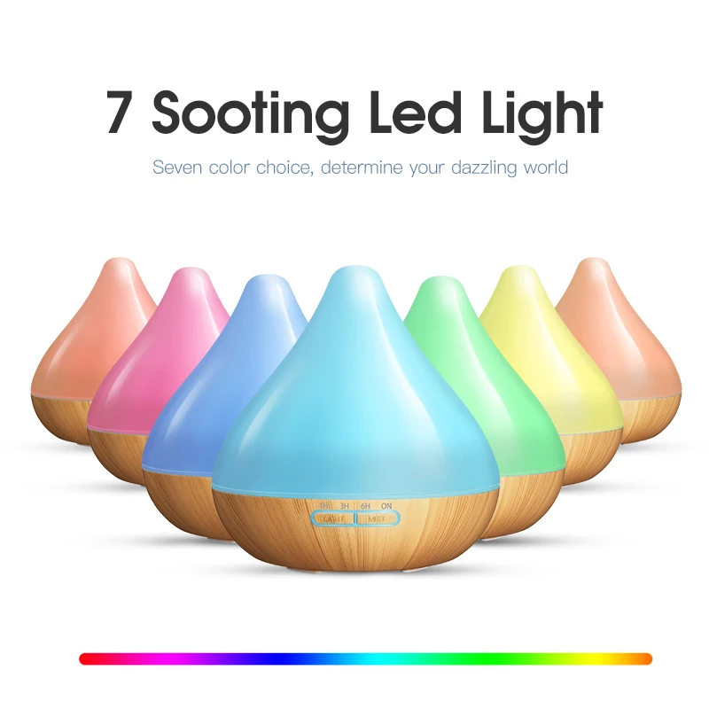 GX. Diffuser Горячая сменная светодиодная подсветка Эфирное масло Арома диффузор