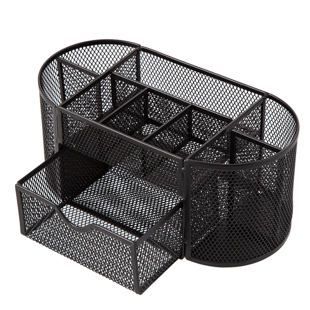 Комикс сетка Настольный органайзер металлическая ручка контейнер эллипс B2001 |