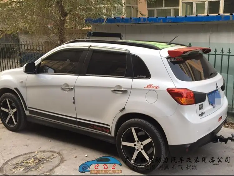 Спойлер для ASX 2013 2018 Mitsubishi спойлер WXDK из АБС пластика Автомобильный задний
