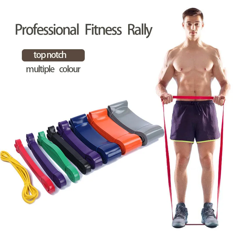 

Resistance Bands Natural Latex Rubber Loop Gym Expander Strengthen Trainning Power Fitness Pull Up Elastic Band