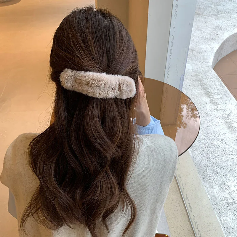 

Осенне-зимняя плюшевая Заколка-Утконос для девушек